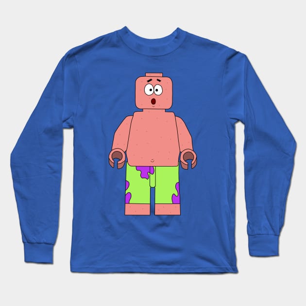 LEGO Patrick Long Sleeve T-Shirt by Bridge_the_Ink